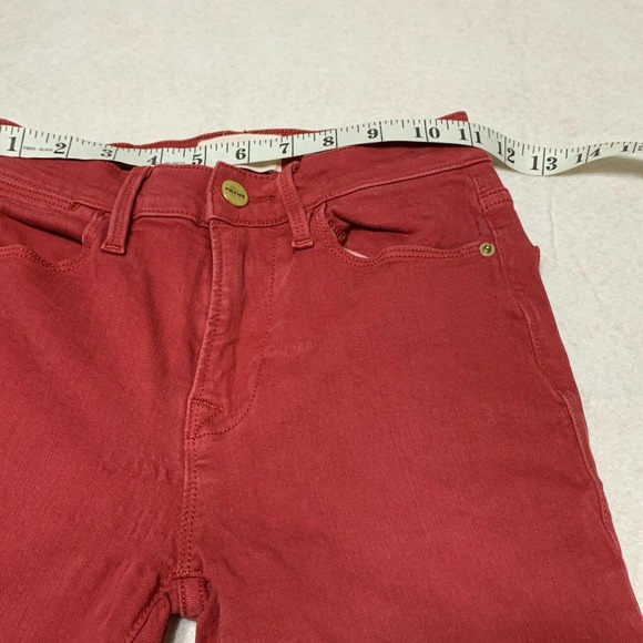 Frame Le High Twisted Seam Skinny Ankle Jeans - Picture 5 of 12